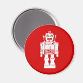 Roboter Magnet (Vorderseite/Rückseite)
