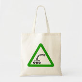 Roboter-Maschine-Signatur-Totbeutel Tragetasche (Vorne)