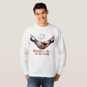 Roboter-Mensch T-Shirt (Vorne ganz)