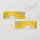 Roboter Mini Visitenkarte (Vorne/Hinten)