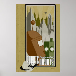 Roboter! Mir wurde Roboter versprochen! Poster