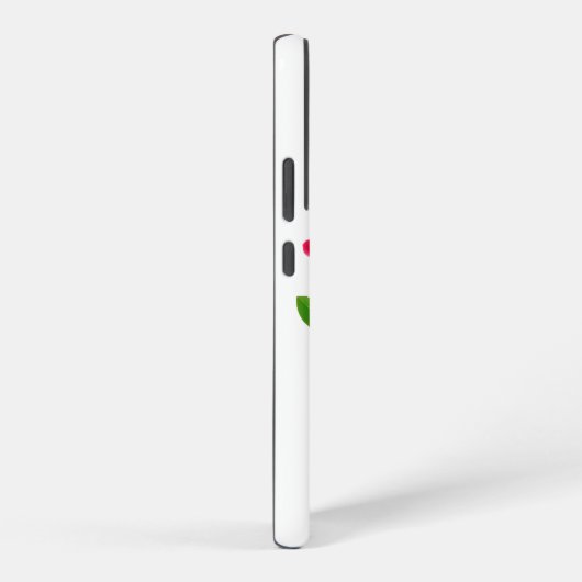 Roboter mit Rose Samsung Galaxy Hülle (Rechte Seite)