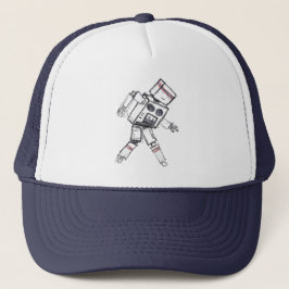 Roboter "Mixtape" Trucker Hat Truckerkappe