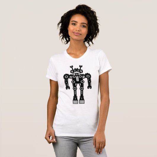 Roboter Mk I - Maßgeschneidert T-Shirt (Vorne ganz)