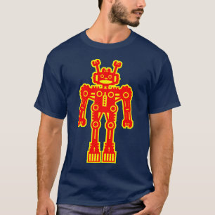 Roboter Mk I - (rot & gelb) T-Shirt