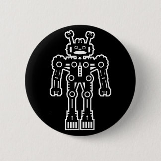 Roboter Mk I (weiße Kontur) Button