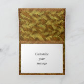 Roboter mögen Plätzchen Feiertagskarte (Innenseite)