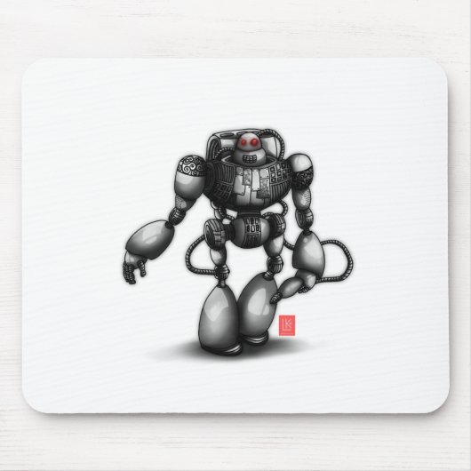 Roboter Mousepad (Vorne)