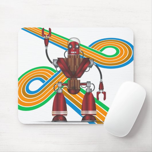 Roboter Mousepad (Mit Mouse)