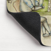 Roboter Mousepad (Ecke)