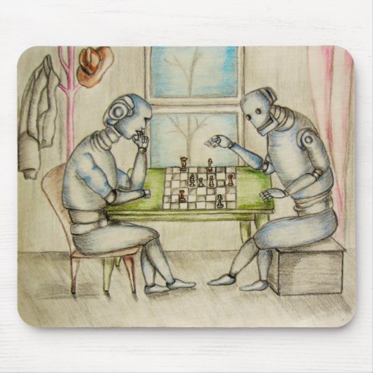 Roboter Mousepad (Vorne)