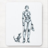 Roboter Mousepad (Vorne)