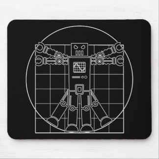 Roboter Mousepad Da Vincis Vitruvian