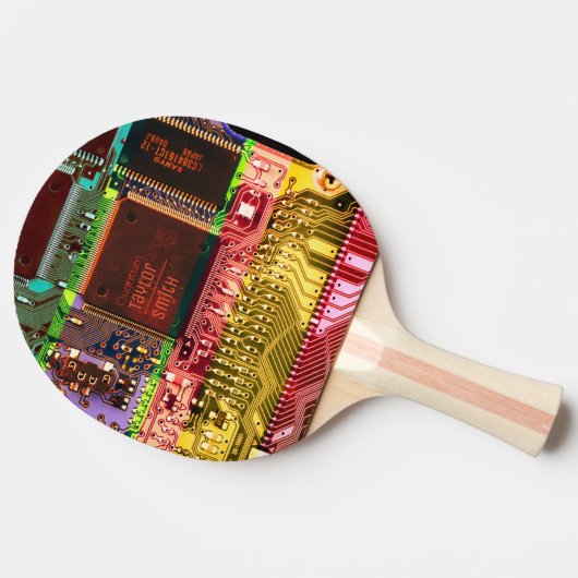 Roboter-Name der Leiterplatte Tischtennis Schläger (Seitenansicht)