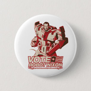 Roboter Nixon - aller Hagel-Roboter Nixon Button