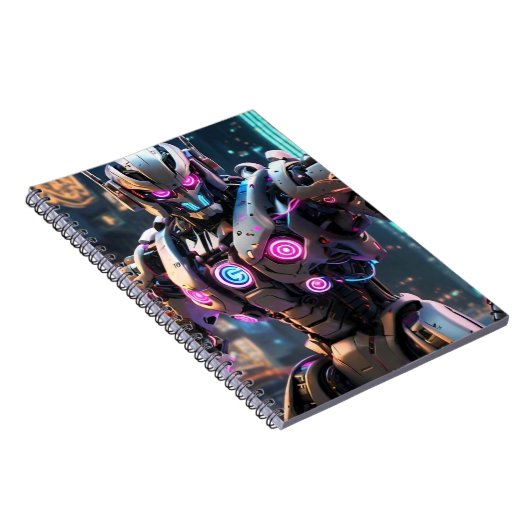 Roboter Notizblock (Rechte Seite)