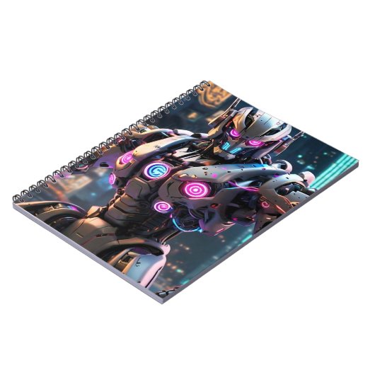 Roboter Notizblock (Linke Seite)