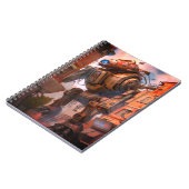 Roboter Notizblock (Linke Seite)