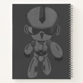 Roboter Notizblock (Rückseite)