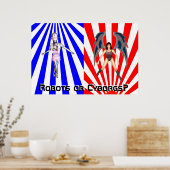 Roboter ODER Cyborgs? Poster (Küche)