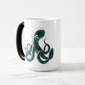 Roboter-Oktopus - futuristisches technisches Desig Verwandlungstasse (Vorderseite Links)