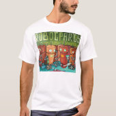 Roboter-Party T-Shirt (Vorderseite)
