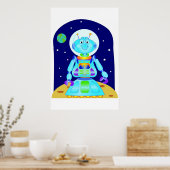 Roboter Poster (Küche)