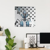 Roboter Poster (Heimbüro)