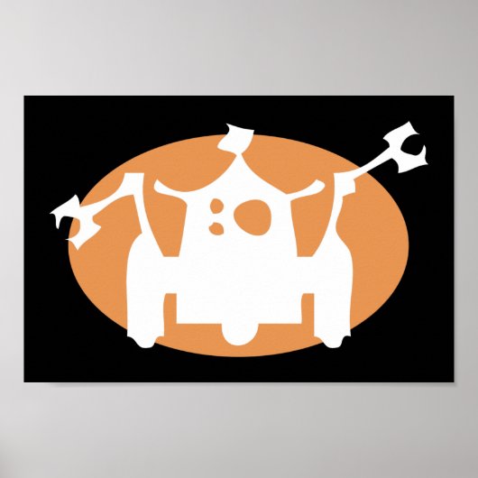 Roboter Poster (Vorne)