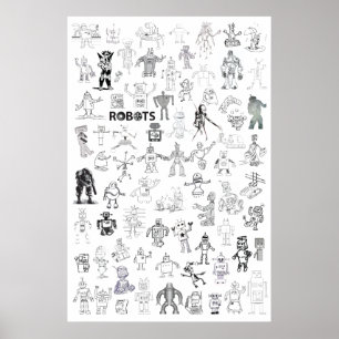 Roboter Poster