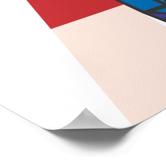 Roboter Poster (Ecke)