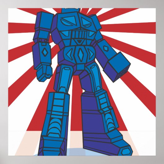 Roboter Poster (Vorne)