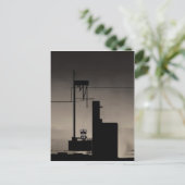 Roboter Postkarte (Stehend Vorderseite)