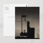 Roboter Postkarte (Vorne/Hinten)