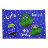 Roboter Raumschiffe Kids Standard Kissen Hüllen Kissenbezug (Rückseite-Rechts)