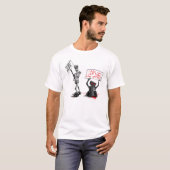 Roboter-Rechte T-Shirt (Vorne ganz)