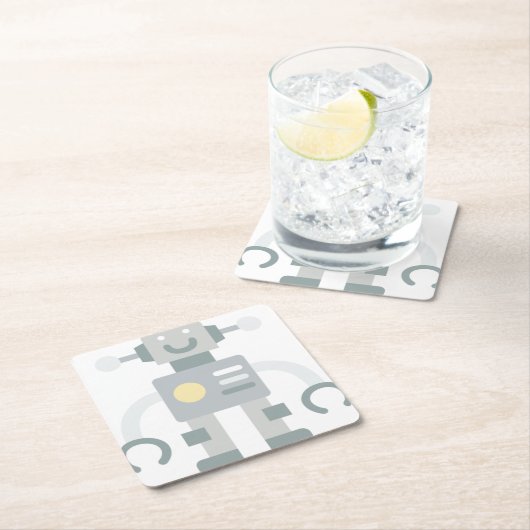 Roboter Rechteckiger Pappuntersetzer (Vor Ort)