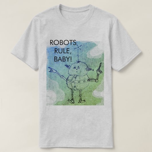 Roboter-Regel! ©2020 Annabelle Echo T-Shirt (Design vorne)