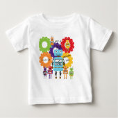 Roboter-Regel Baby T-shirt (Vorderseite)