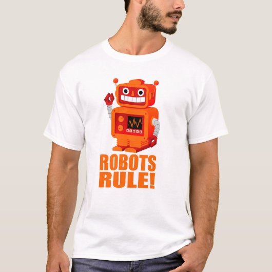 ROBOTER-REGEL! T-Shirt (Vorderseite)