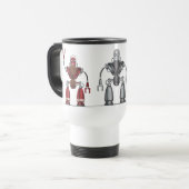 Roboter Reisebecher (Vorderseite Links)