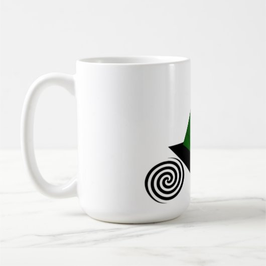 Roboter, Reiten, Fahrrad Kaffeetasse (Links)