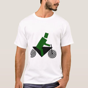 Roboter, Reiten, Fahrrad T-Shirt