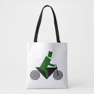 Roboter, Reiten, Fahrrad Tasche