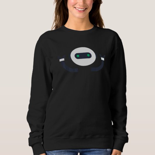 Roboter Roboter-Ingenieur Sweatshirt (Vorderseite)