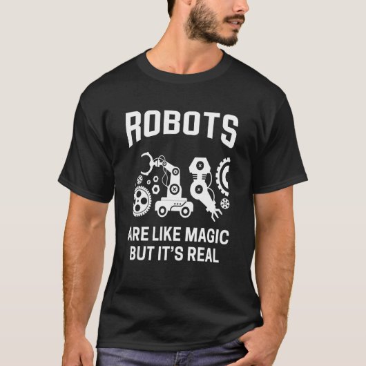 Roboter Roboter Robotik Engineer Artifical Intelli T-Shirt (Vorderseite)