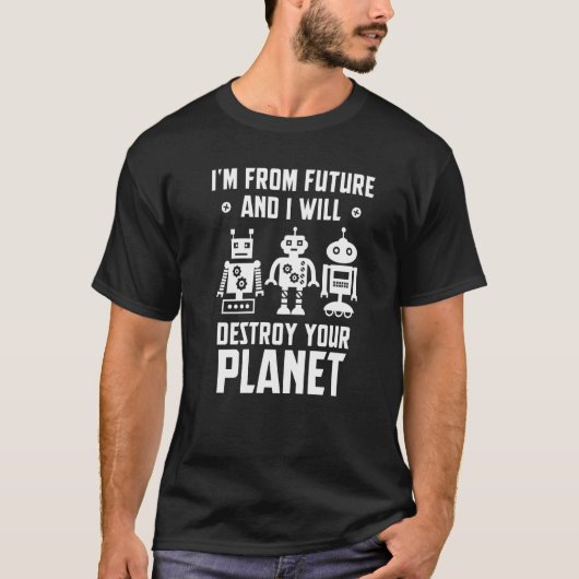 Roboter Roboter Robotik Engineer Artifical Intelli T-Shirt (Vorderseite)