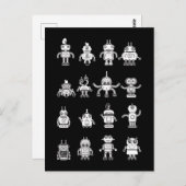 Roboter-Robotertechnologie Postkarte (Vorne/Hinten)