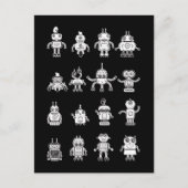 Roboter-Robotertechnologie Postkarte (Vorderseite)