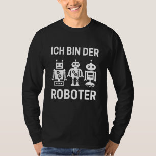 Roboter Robotik-Ingenieur Ai-Technologie Cyborg Ma T-Shirt